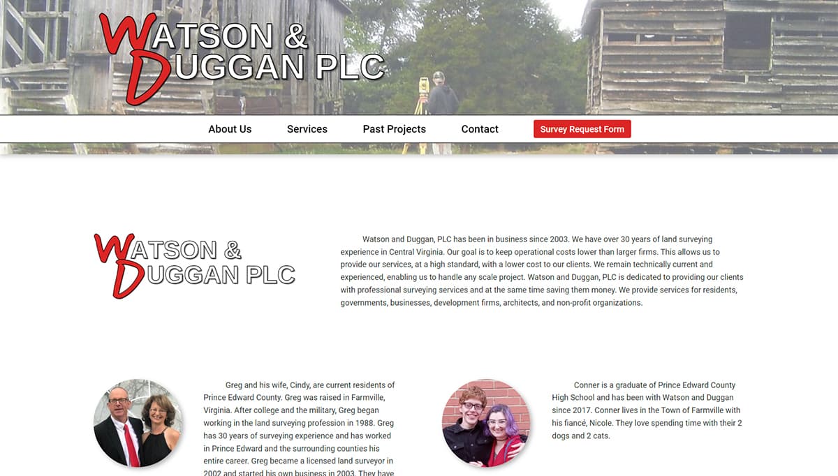 Watson and Duggan Website